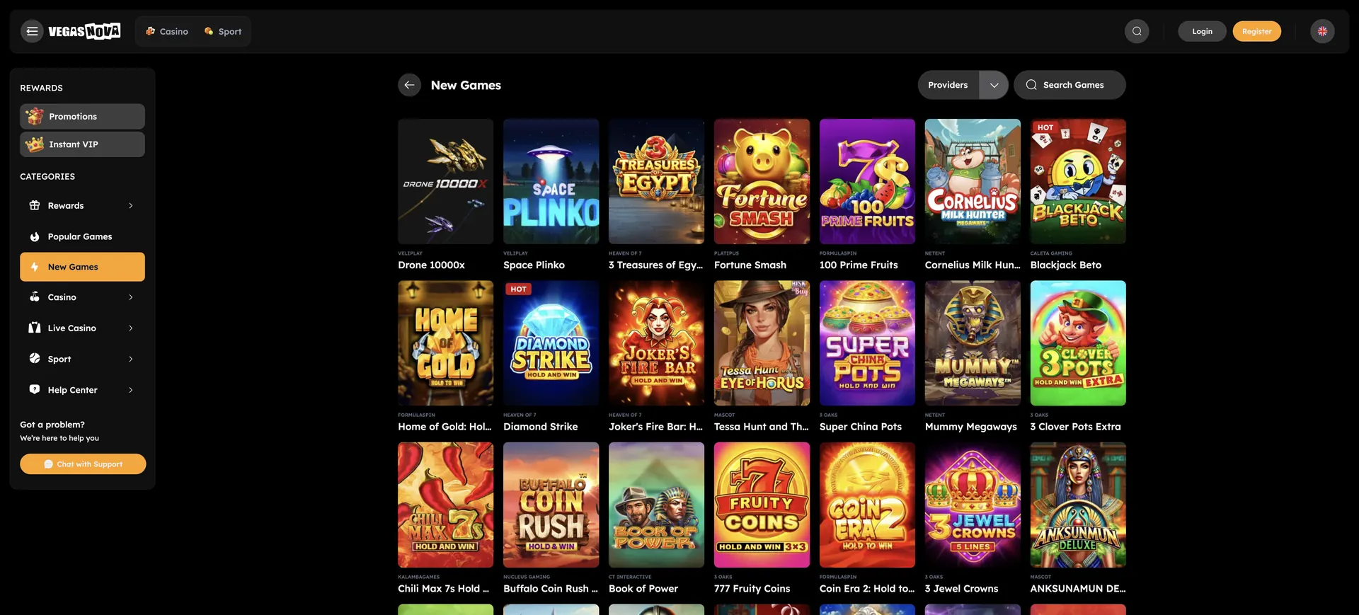 Vegasnova Casino Reviews: Games En New Games