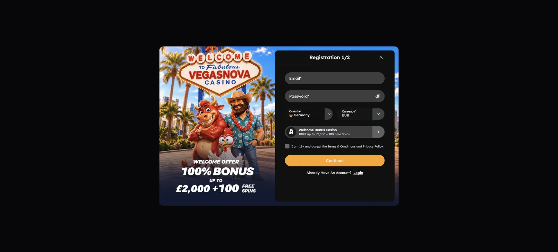 Games En Promotions 2 Vegasnova Casino Bonus: Games En Promotions 2