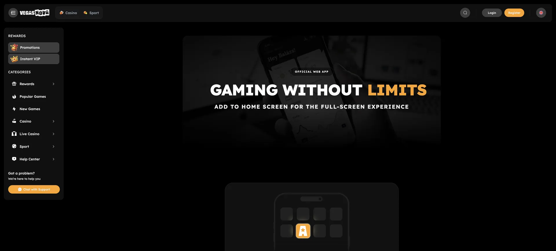 Vegasnova Casino App Vegasnova Casino App